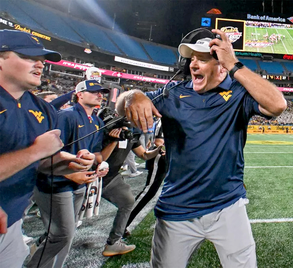 WVU football using past success, Oklahoma State to draw recruits